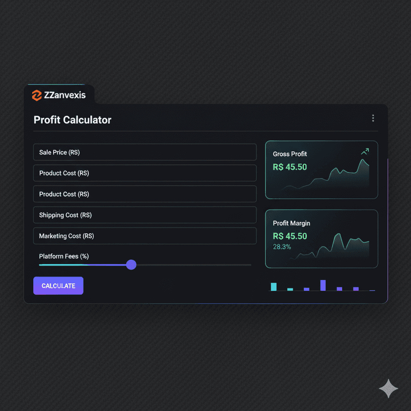 Calculadora de Lucro Zanvexis