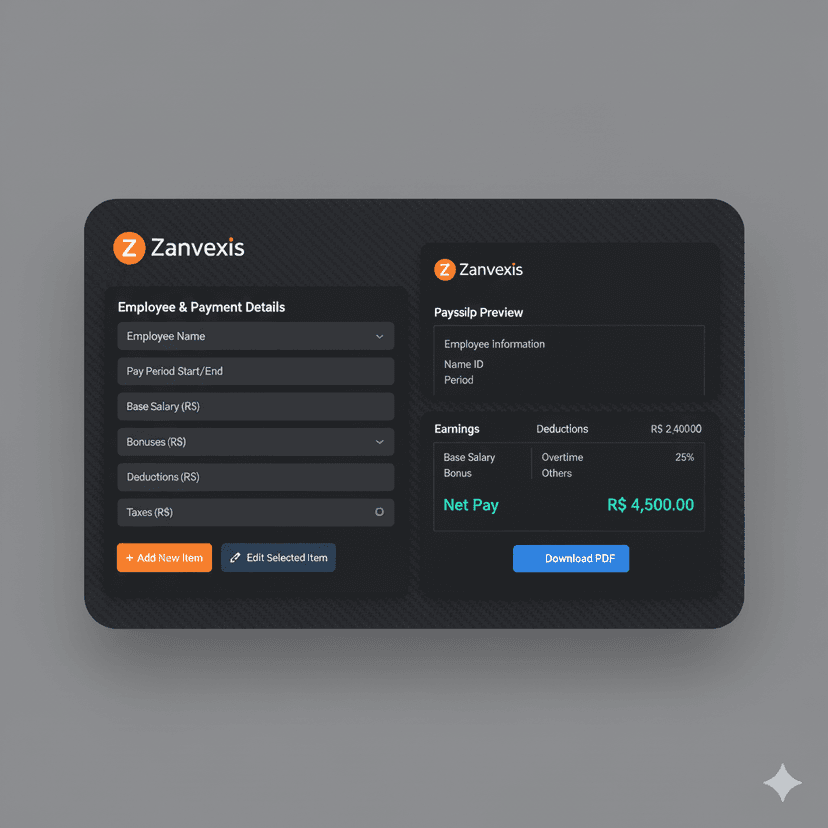 Gerador de Holerite Digital