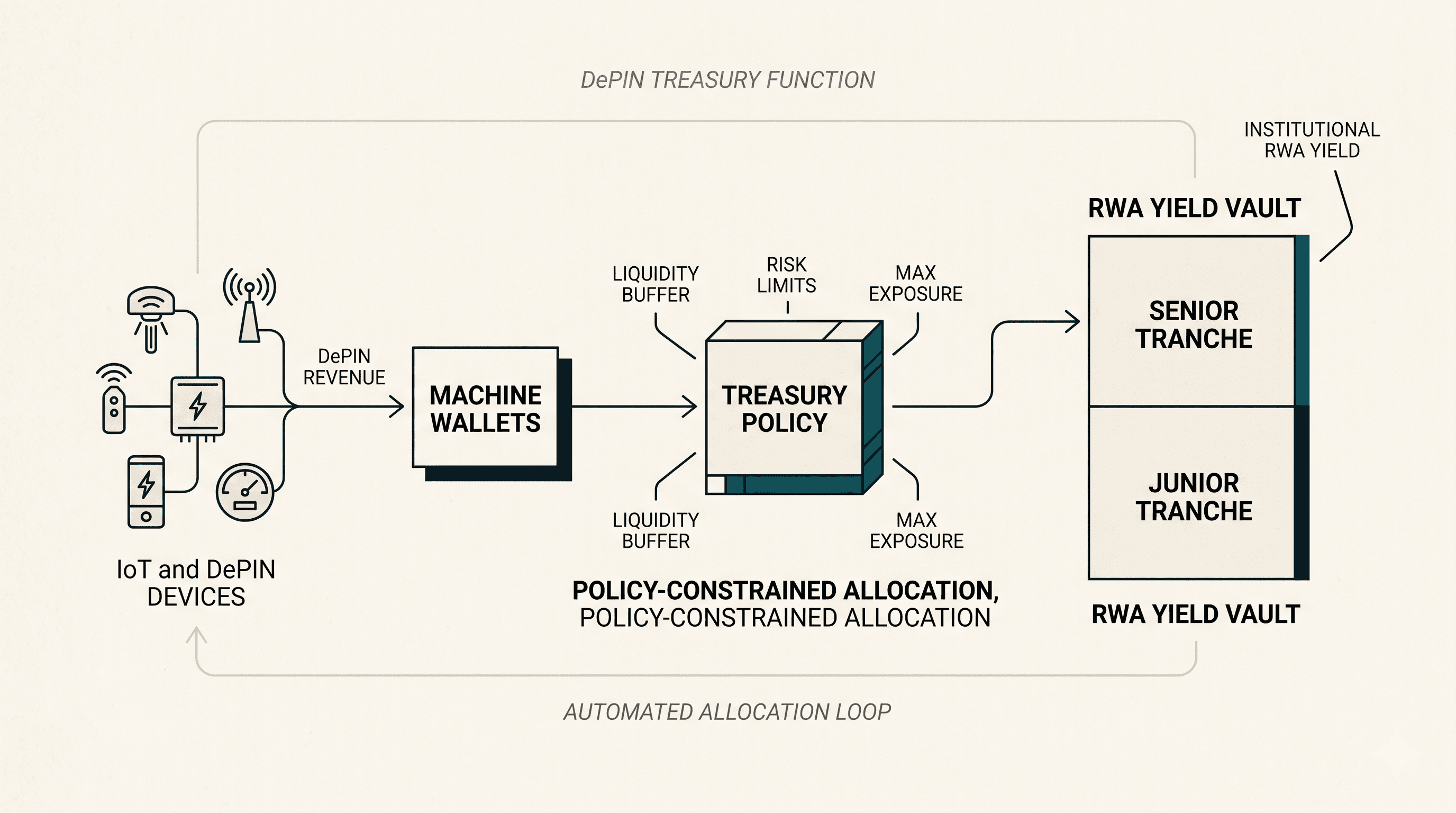 Cover image for When machines become LPs: DePIN treasuries and RWA yield
