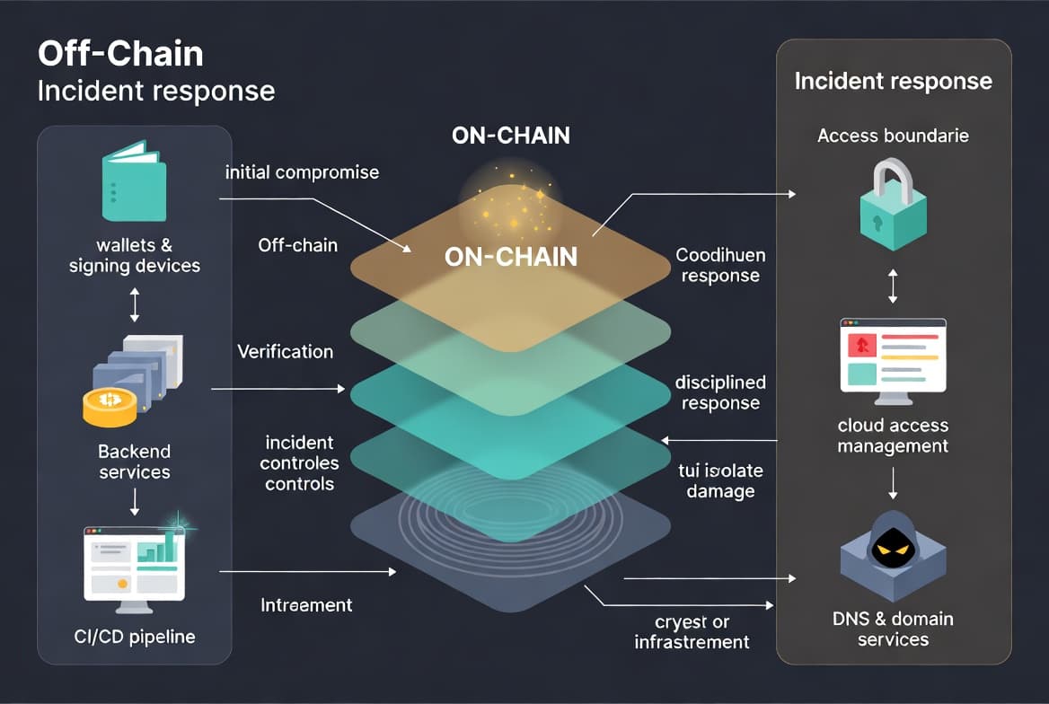 Cover image for Crypto incident response usually fails off-chain before it fails on-chain