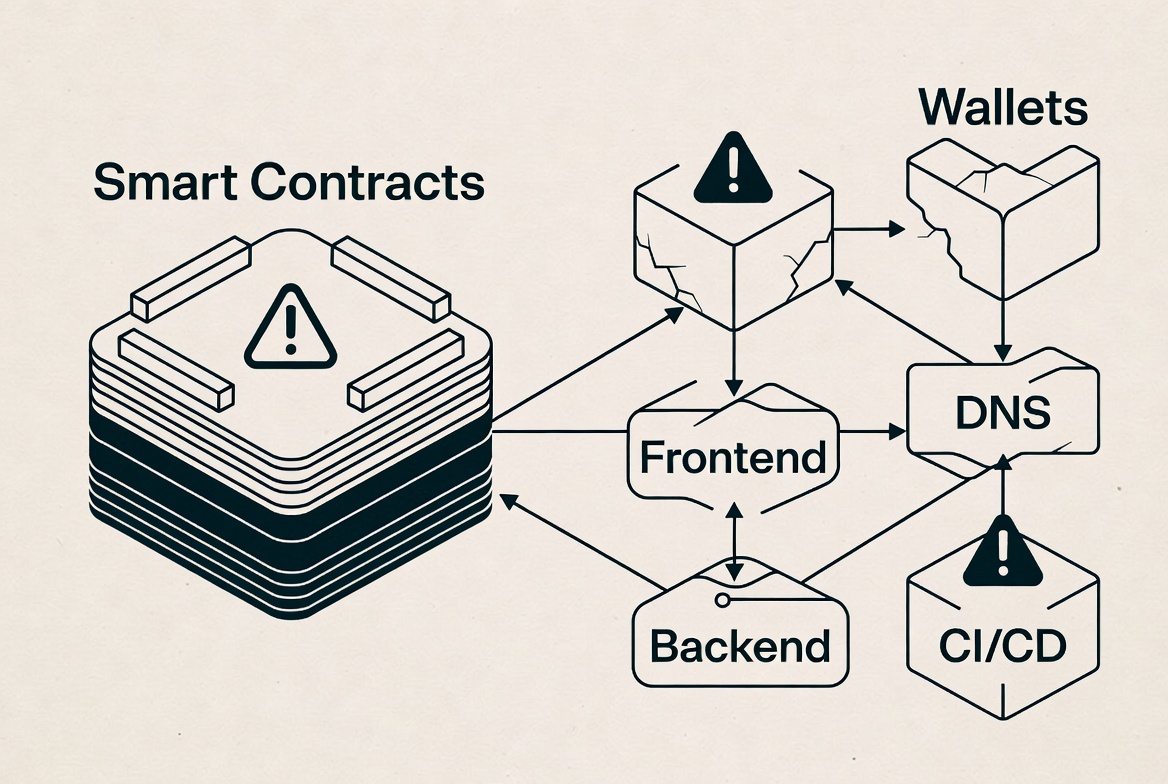 Cover image for Most crypto teams are overprotected on-chain and underprotected off-chain