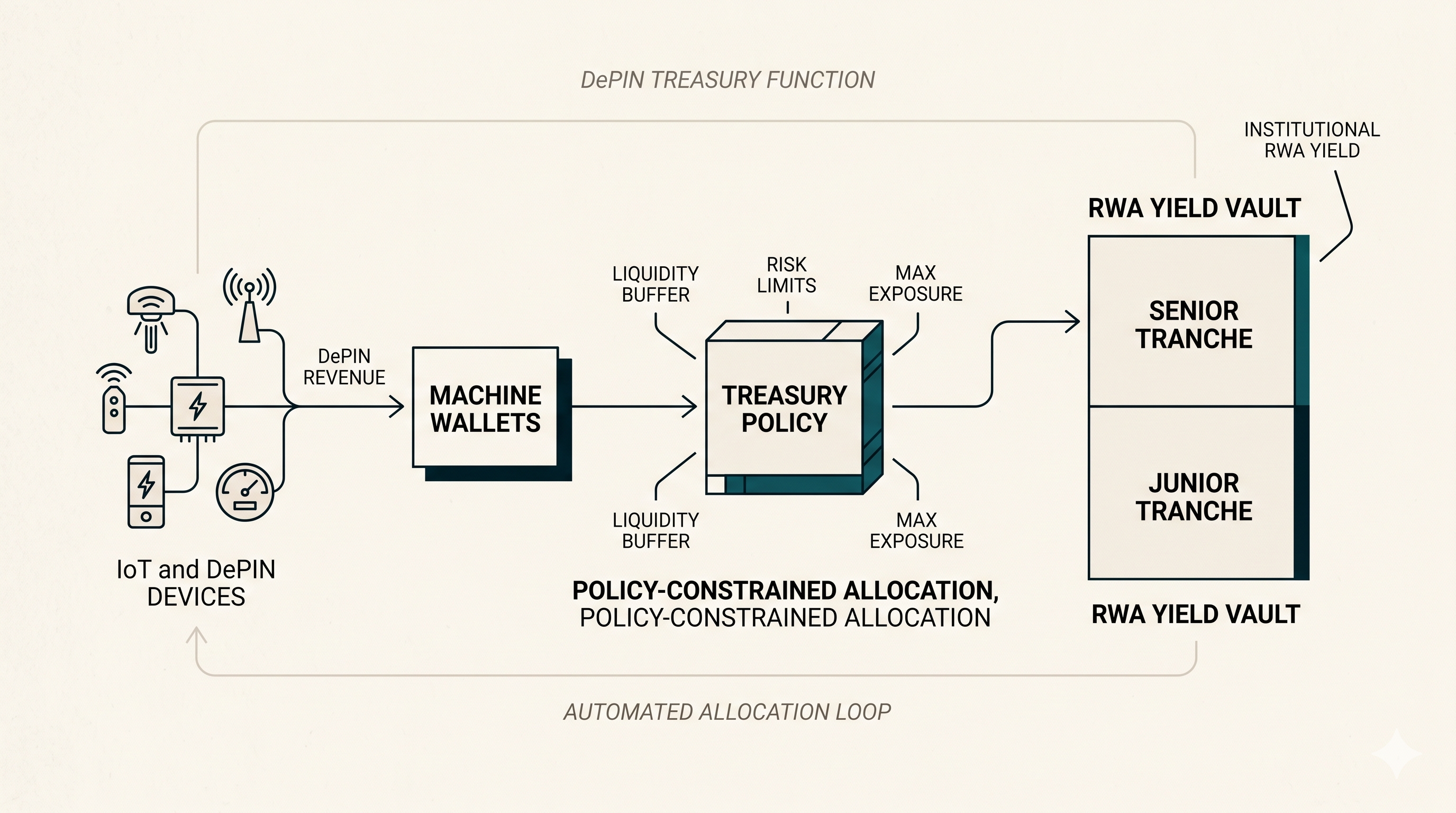 Cover image for When machines become LPs: DePIN treasuries and RWA yield