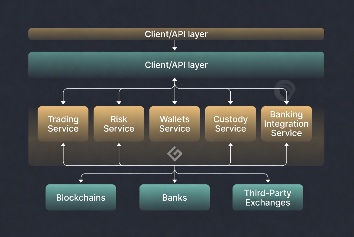 Cover mapping for A Go-first architecture for modern crypto platforms